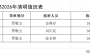学报编辑部2026年清明值班表